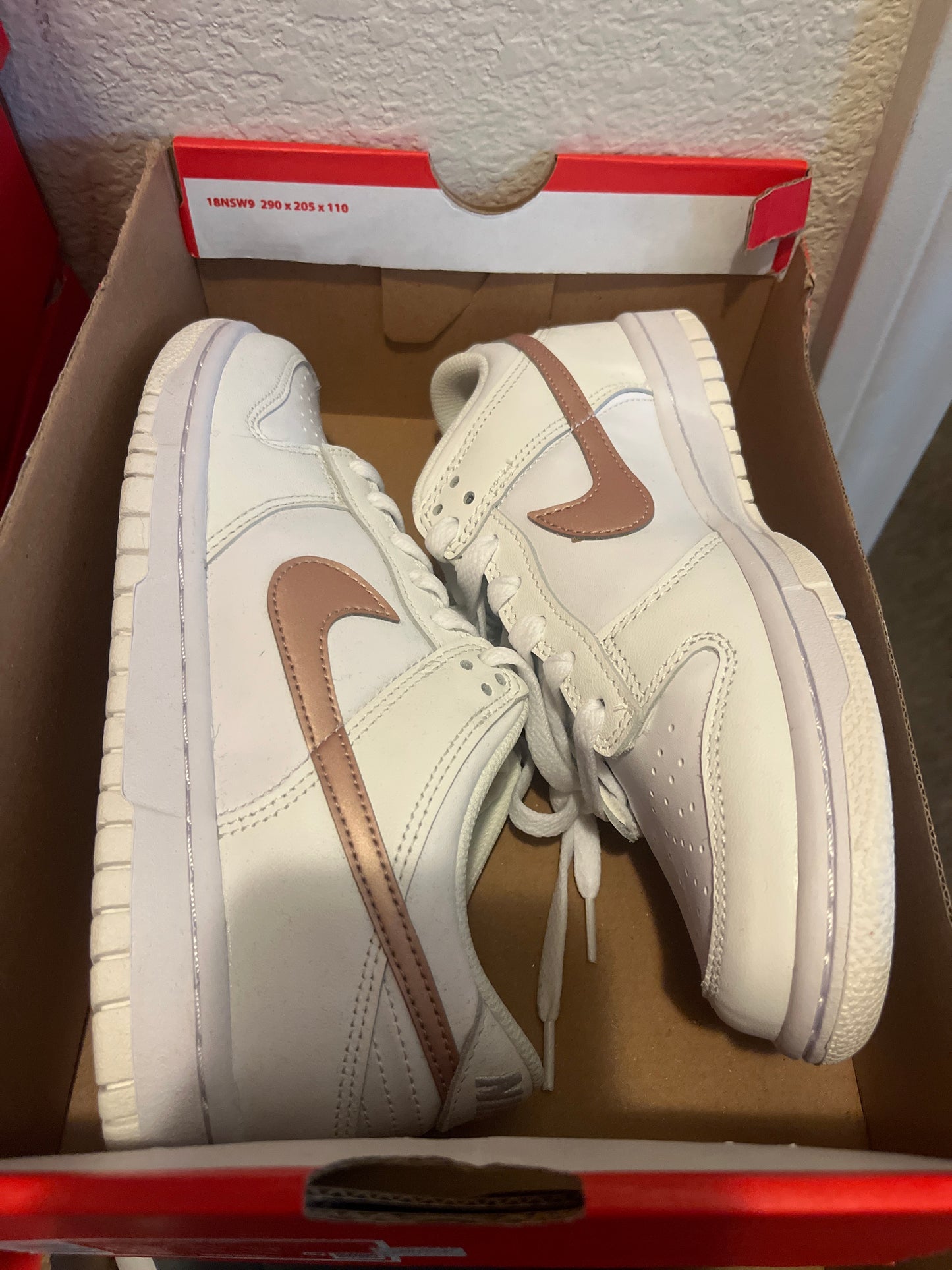 Nike Dunk Low 'White Pink'