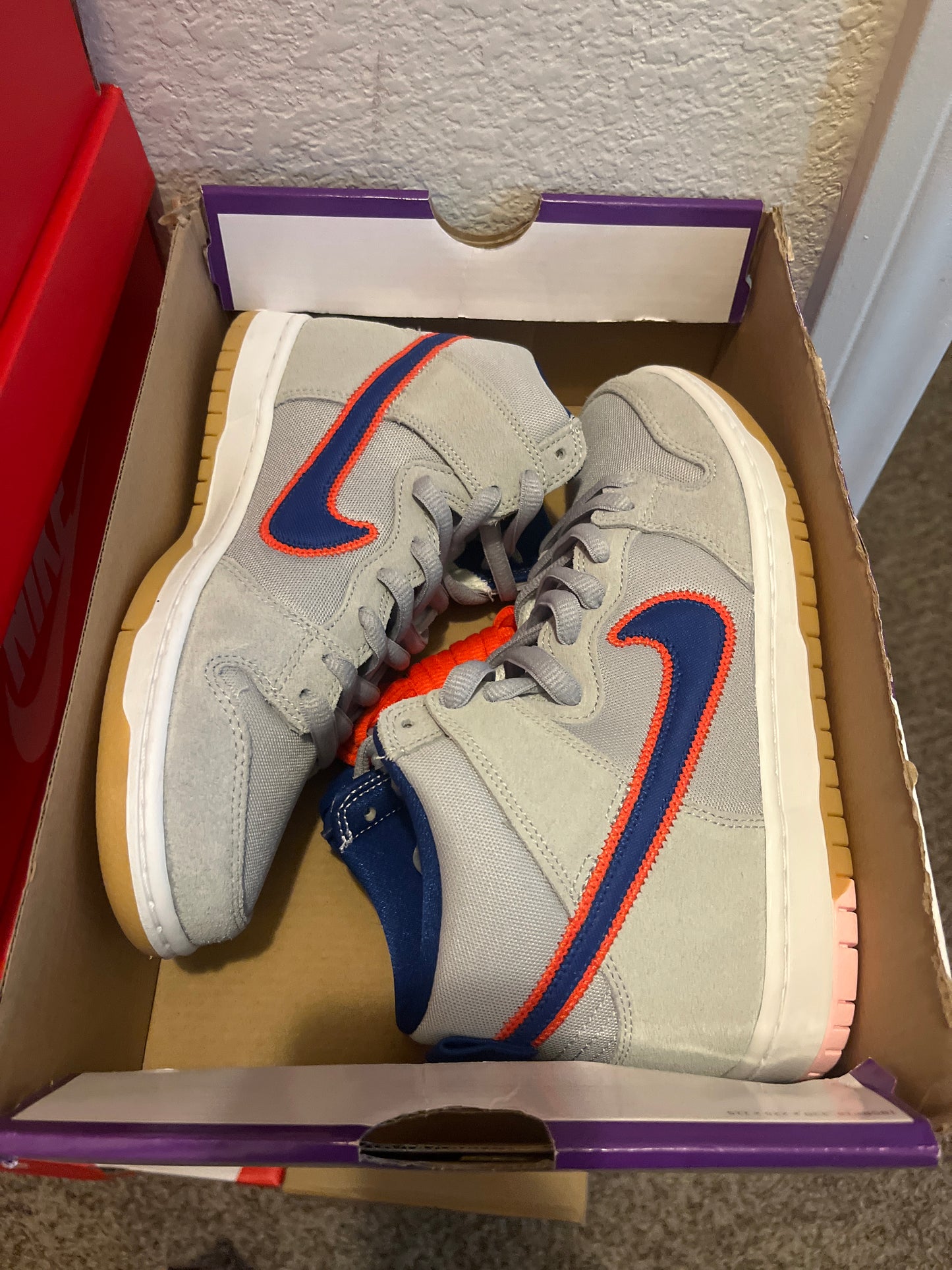 Nike SB Dunk High 'New York Mets'