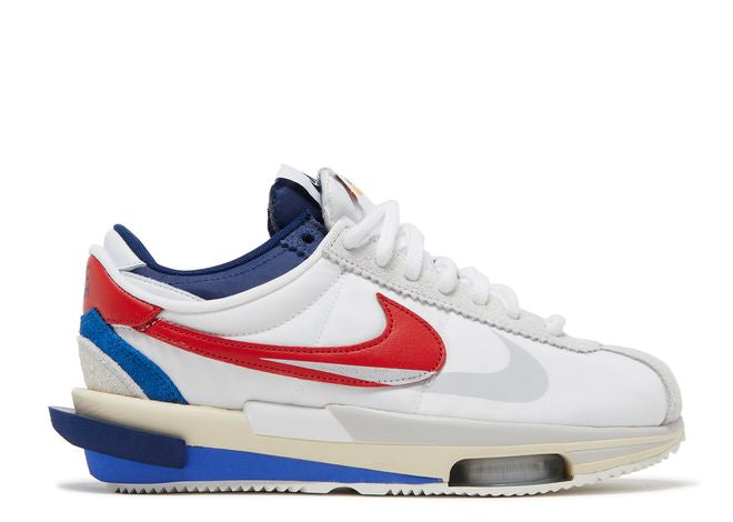 Nike Zoom Cortez SP Sacai White University Red Blue