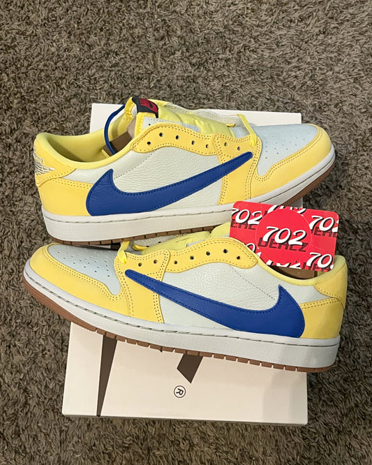 Jordan 1 low Travis Scott ‘Canary Yellow’